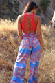  Blue Mayan Puja Pant by Daughters of Culture