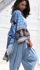  Komodo Dragon Kimono in Mulberry by Daughters of Culture