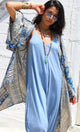  Blue Mantra Kimono by Daughters of Culture