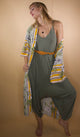 Sage Knit Jumpsuit with Pockets
