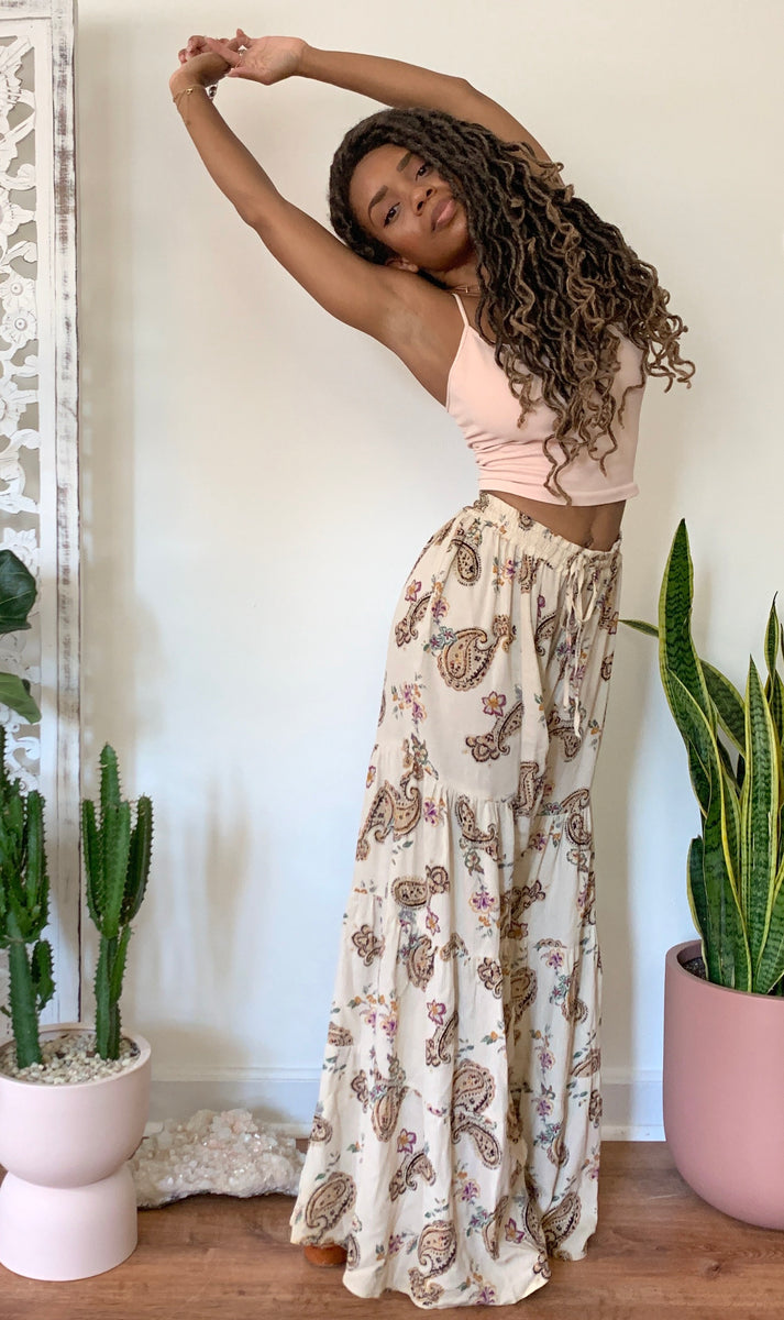 Fleur De Lis Empress Lounge Pant - Yoga Clothing by Daughters of