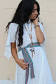  Turq Gypsy Obi Belt by Daughters of Culture