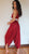 Garnet Yoga Knit Jumpsuit with Pockets