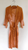 Tie Dye Embody Robe in Rust