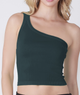 One Shoulder Rib Top