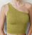 One Shoulder Rib Top