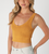 Chevron V Neck Crop Top
