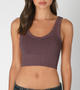 Chevron V Neck Crop Top