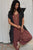  Crinkle Black Stone Wash Pagoda Wrap by Daughters of Culture