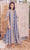  Blue Mantra Prayer Gown by Daughters of Culture