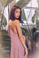  Plum Stone Wash Handkerchief Dress by Daughters of Culture