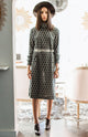 Green Muse Turtle Neck Dress