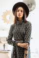 Green Muse Turtle Neck Dress