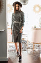 Green Muse Turtle Neck Dress