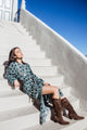Moroccan Mint Folklore Dress