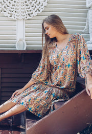 A-LINE FRILL DRESS THE BOSPHOROUS