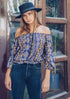 Navy Marmalade Play Top