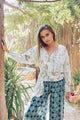 Wild Jungle Drape Top