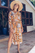Amber Quilt Patchwork Dress