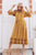 Seed of Life Gaucho Dress in Gold