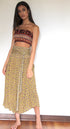 Mosaic Tile Gypsy Wrap Around Dress Skirt