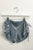  Velvet Blue Boudoir Shorts by Daughters of Culture