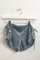  Velvet Blue Boudoir Shorts by Daughters of Culture