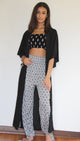 Black Diamond Bandeau Top