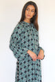 Moroccan Mint Folklore Dress