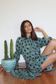 Moroccan Mint Folklore Dress