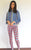 Red Disco Gypset Legging