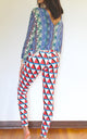 Red Disco Gypset Legging