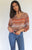 Arabian Copper Tie Front Top