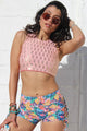  Golden Maui Foil Infinity Bra by Daughters of Culture