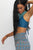  Turq Infinity Bra by Daughters of Culture