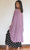 Plum Stone Wash Kimon Robe