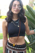 Black Rib  Infinity Bra