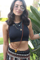 Black Black Infinity Bra by Daughters of Culture