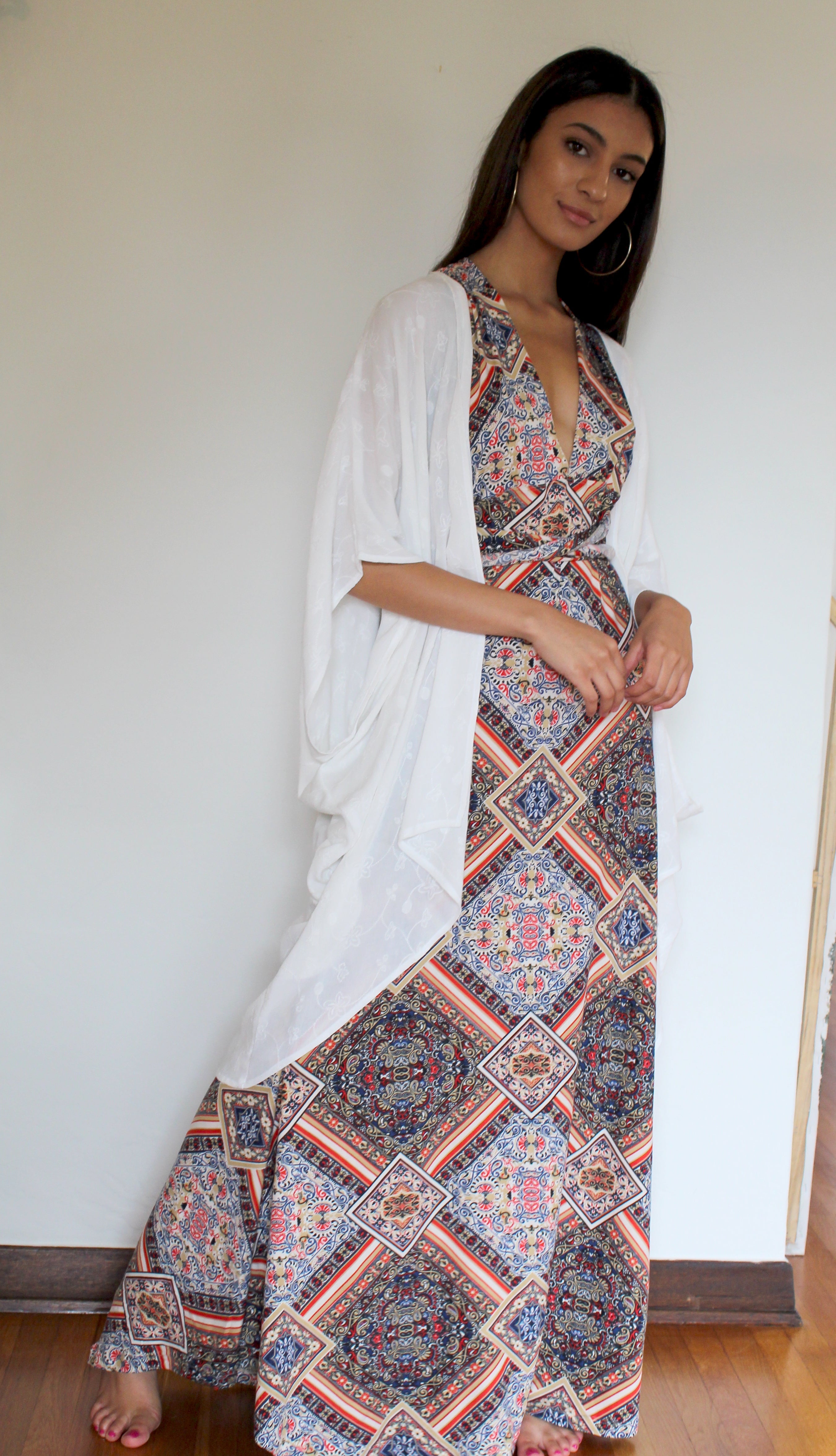 Persian Carpet Halter Dress - Yoga Clothing by Daughters of Culture