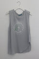 S/M / Grey Sacred Angels Tank by Daughters of Culture