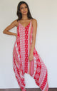 Red Prayer Jumpsuit