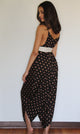 Medallion Jumpsuit in Onyx