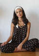 Medallion Jumpsuit in Onyx