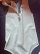 Rib V Neck Bodysuit