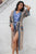  Turban Feathers Sakura Robe in Natural by Daughters of Culture