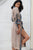  Turban Feathers Sakura Robe in Natural by Daughters of Culture