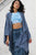  Stone Wash Kimono {Navy} by Daughters of Culture