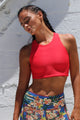  Moon Red Infinity Bra by Daughters of Culture