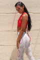  Moon Red Infinity Bra by Daughters of Culture