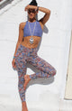M/L Mosaic Reflection Rise Legging by Daughters of Culture